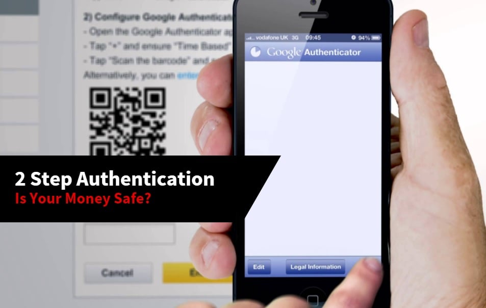 2 step authentication Betfair