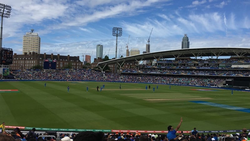 Cricket Match view from crowd