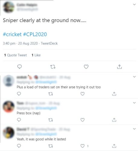 tweet about cricket