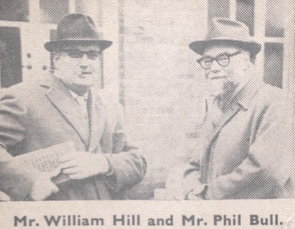 William Hill and Phil Bull News Paper