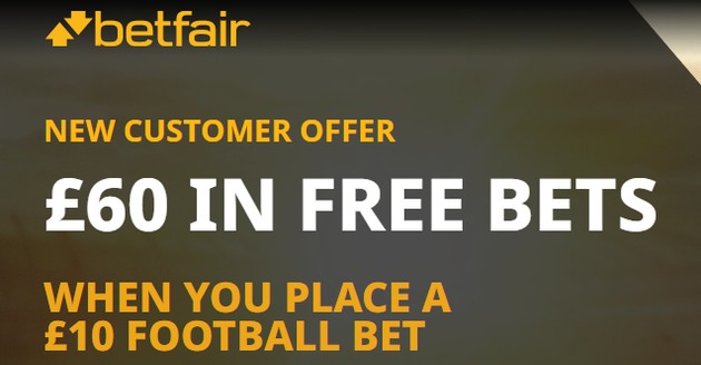 free bets betfair