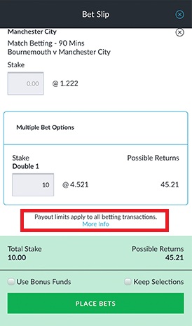 BetVictor account restriction